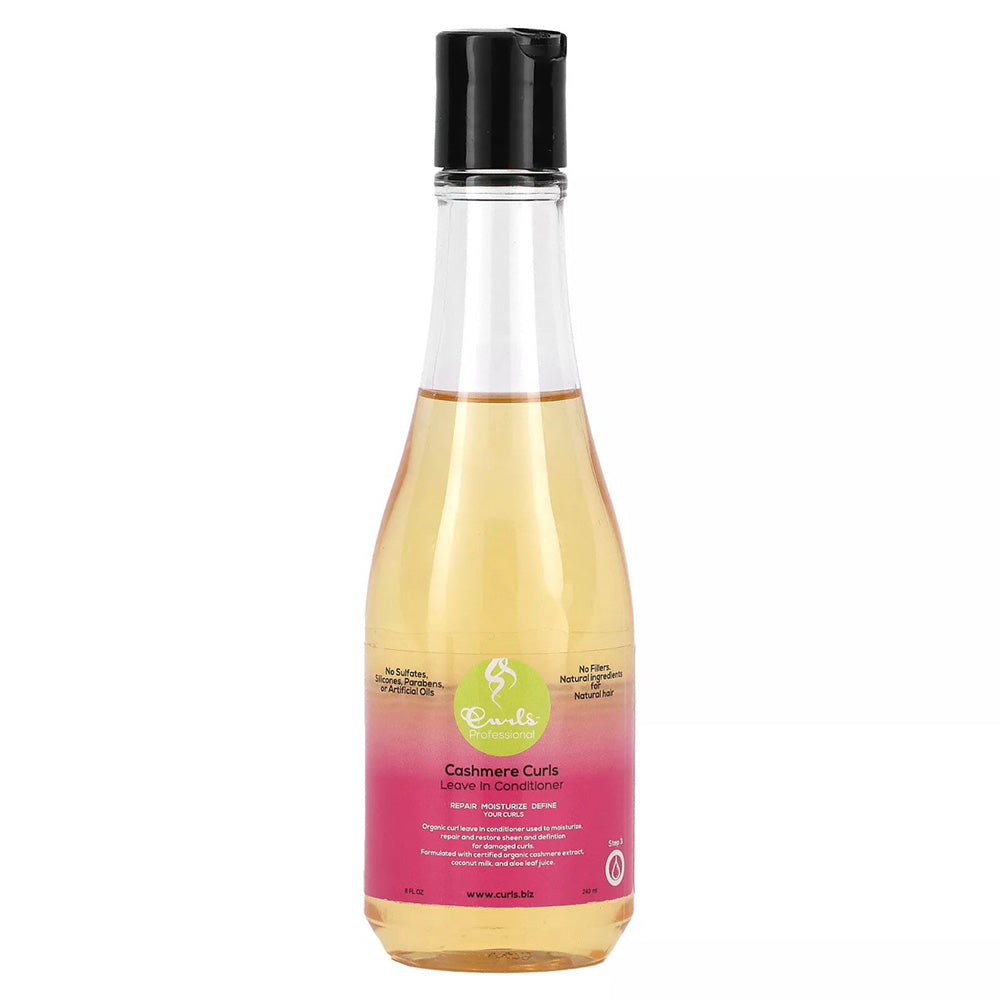 Curls Professional Cashmere Leave In Hair Conditioner 8Oz (240ml)